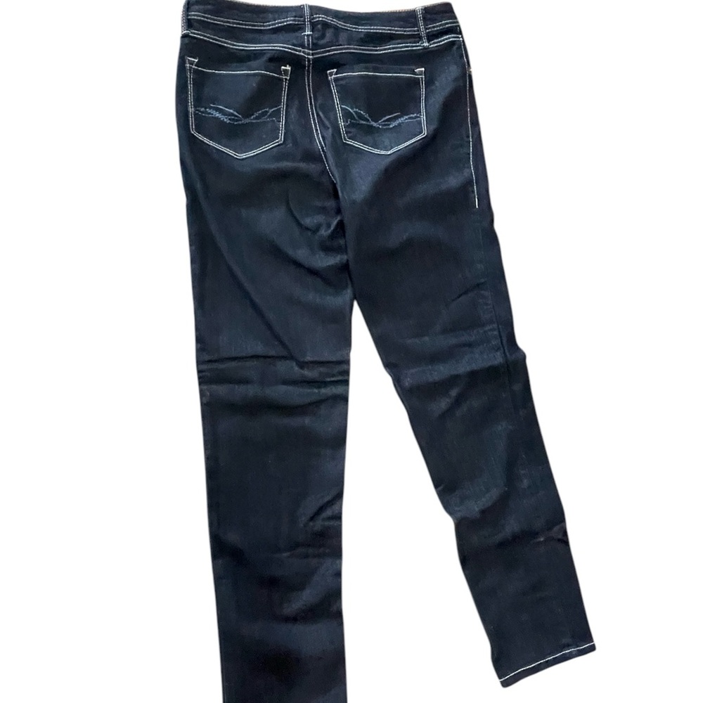 17/21 Exclusive Denim‎ Blue Straight Leg Jeans - Picture 3 of 11